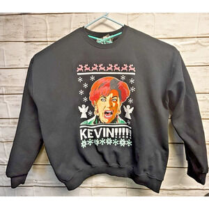 2XL Kevin Home Alone Mom Screaming Christmas Unisex Crewneck Sweatshirt